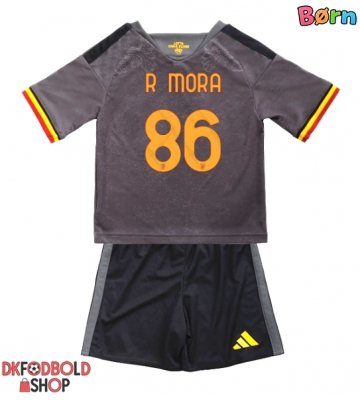 AS Roma Rodrigo Mora #86 Tredje trøje Børn 2026-27 Kort ærmer (+ korte bukser)